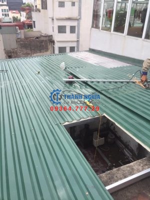 Thiết kế thi công mái tôn tại Quận 4 cam kết giá tốt